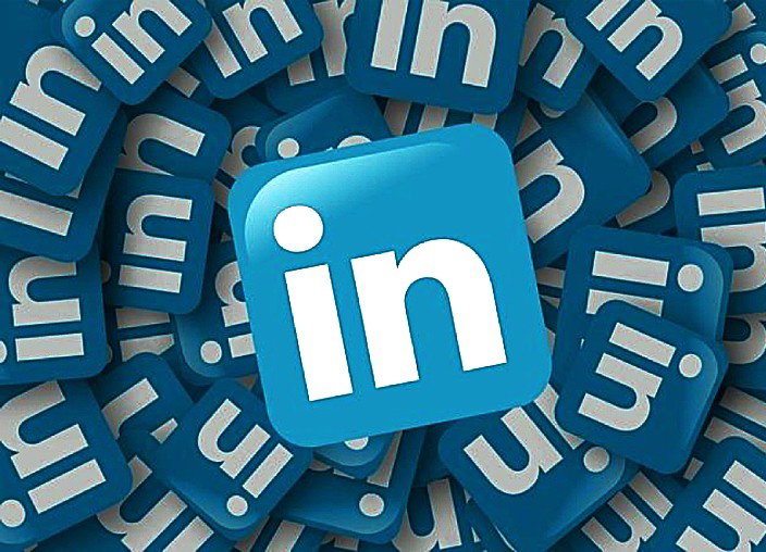 TechDogs-"An Image Showing LinkedIn Logos Stacked"